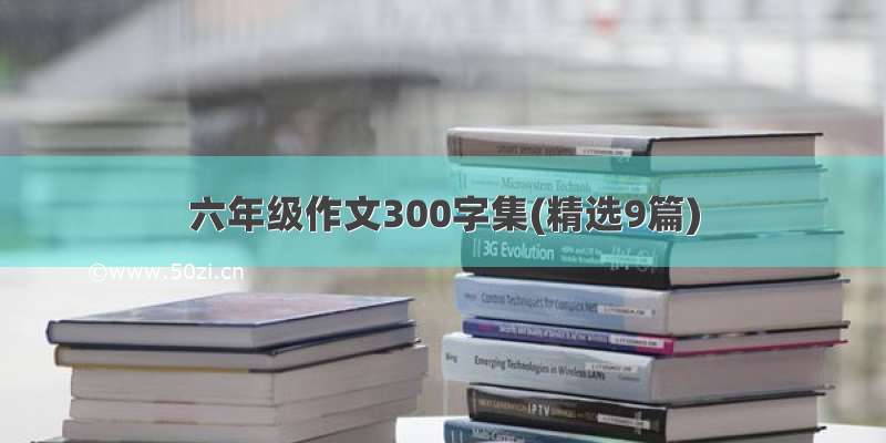 六年级作文300字集(精选9篇)